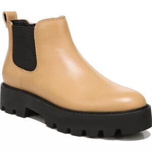 NWT Franco Sarto Balin Lug Dole Tan Ankle Boots…Size 6